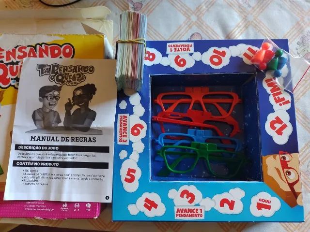 Jogo Tá Pensando o Que - Brinquedo da Copag - Foto 4