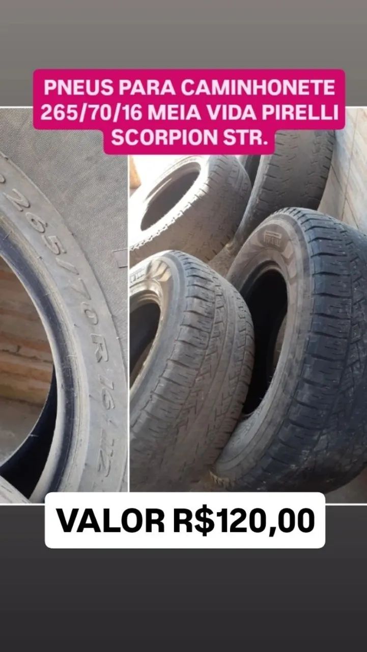 PNEU PARA CAMINHONETE 