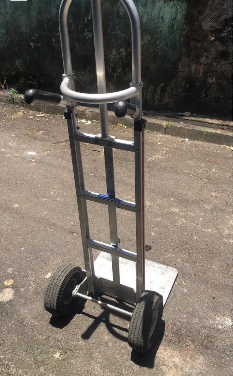 Carrinho de transporte de alumínio super resistente 