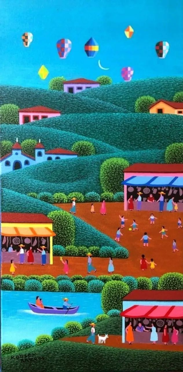 Obras de Robson barros medida 50x40 