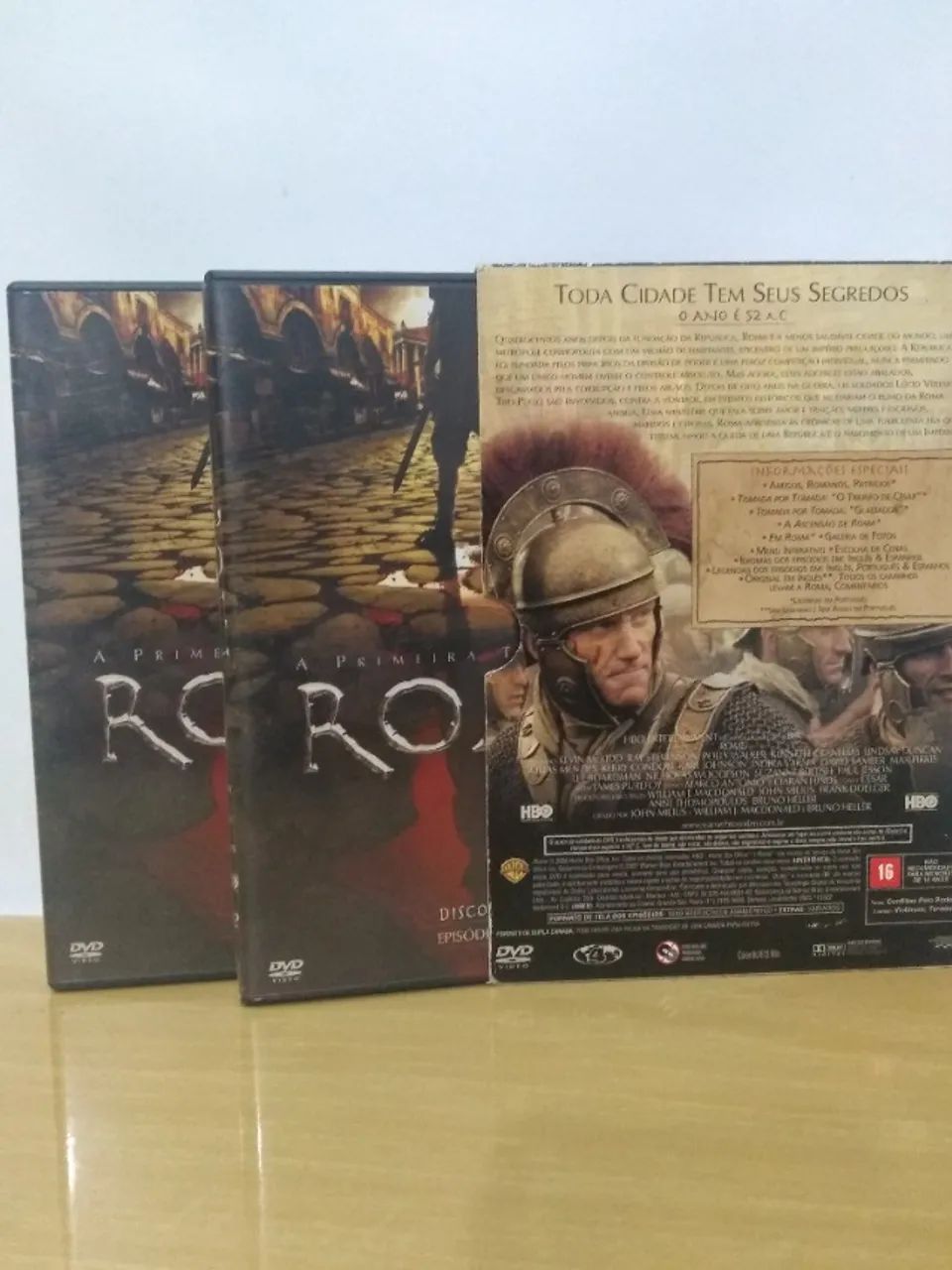 Dvd Box Roma A Primeira Temporada Completa 6 Discos - CDs, DVDs