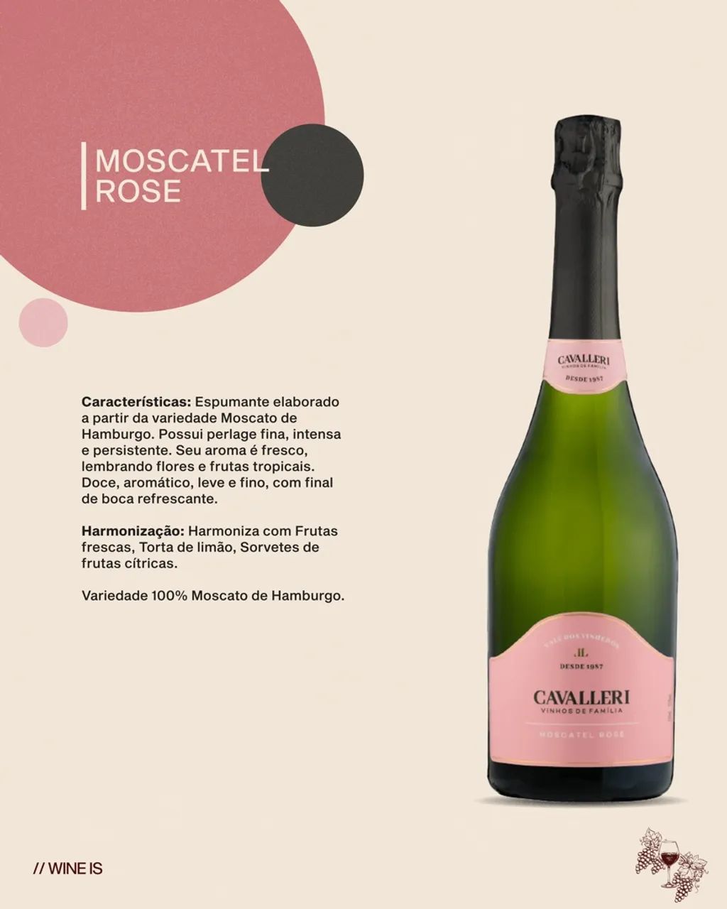 Caixa com 6 Espumante Moscatel Rosé Cavalleri - 750ml - Foto 3