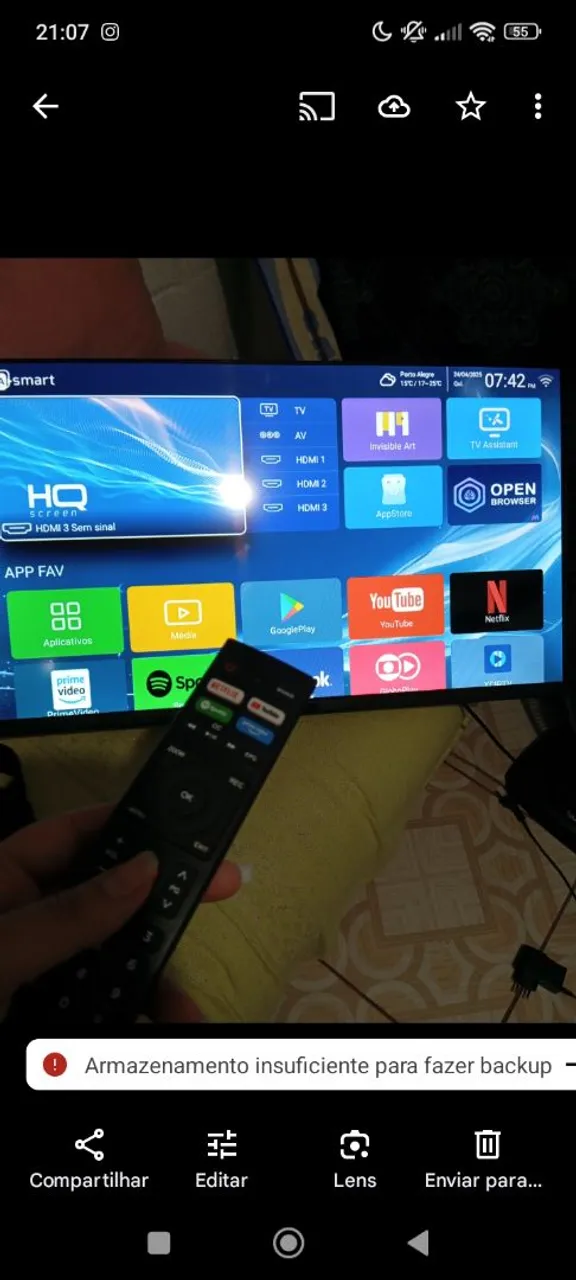 Smart TV HQ Screen