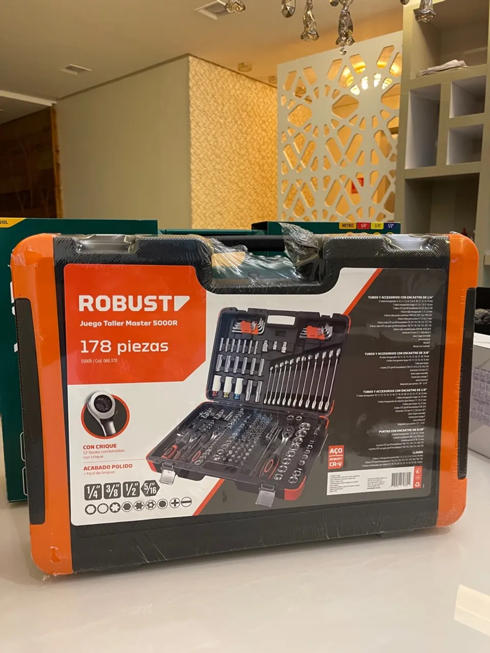 Jogo de Ferramentas Completo 178 Peças - Robust