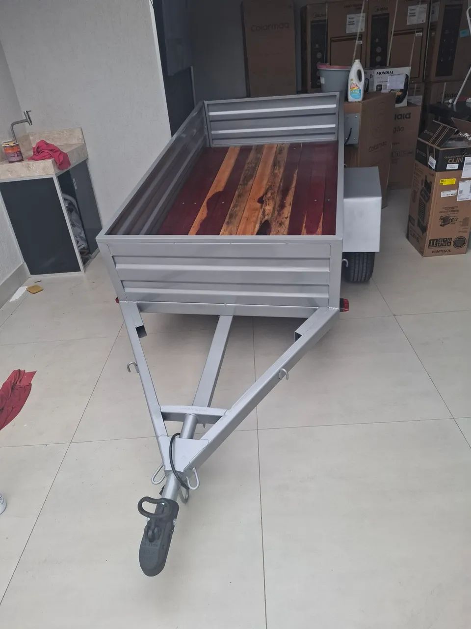 Vendo essa carretinha nova . - Foto 2