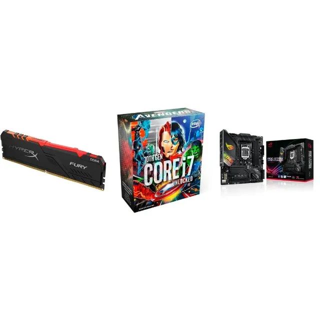  Kit Completo i7-10700K + Placa-Mãe Z490 + 32GB RAM ? Ideal para Jogos e Edição!