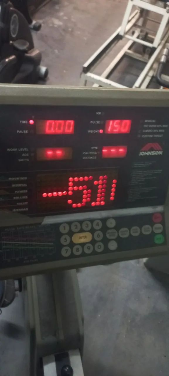 Bicicleta ergométrica horizontal