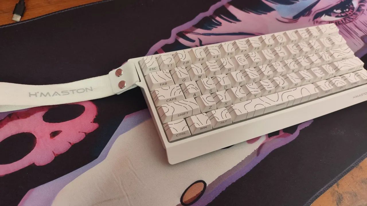Teclado mecânico sem fio 60% hotswap - Foto 2