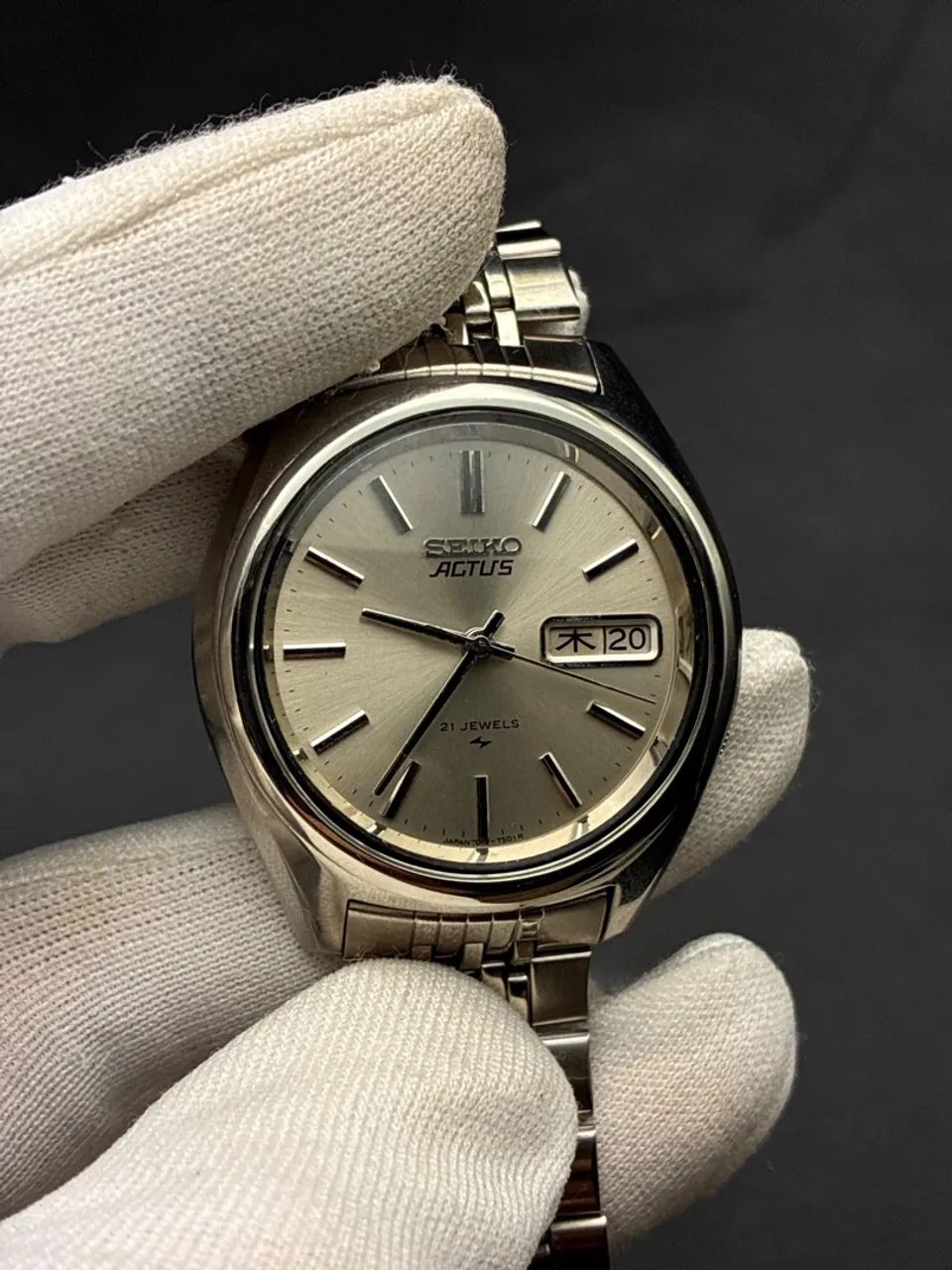 Seiko 5 Actus Champagne Sunburst - Foto 3