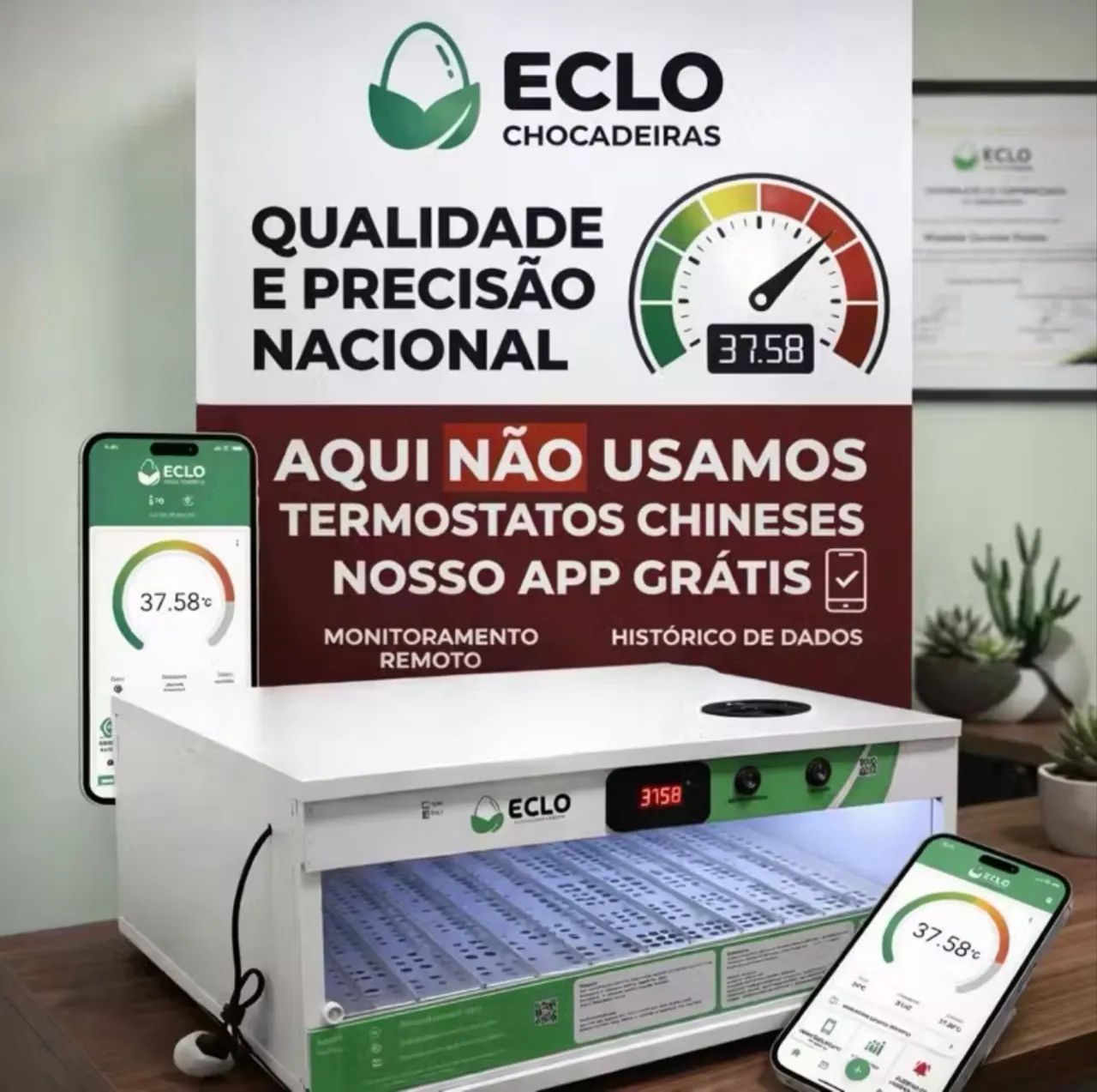 Chocadeira eclo capacidade 50 ovos  - Foto 4