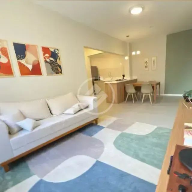 JS-Apartamento 1 Dormitório no Centro | Mobiliado | Ideal para Airbnb | Garagem