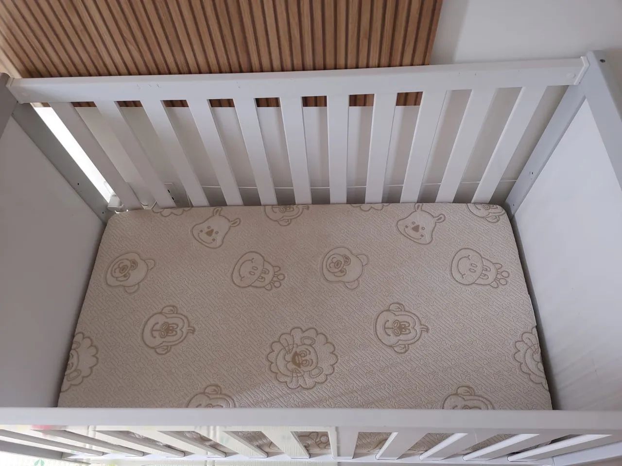 Berço Retrô Americano Peroba 2 em 1 (berço vira mini cama) - Foto 5
