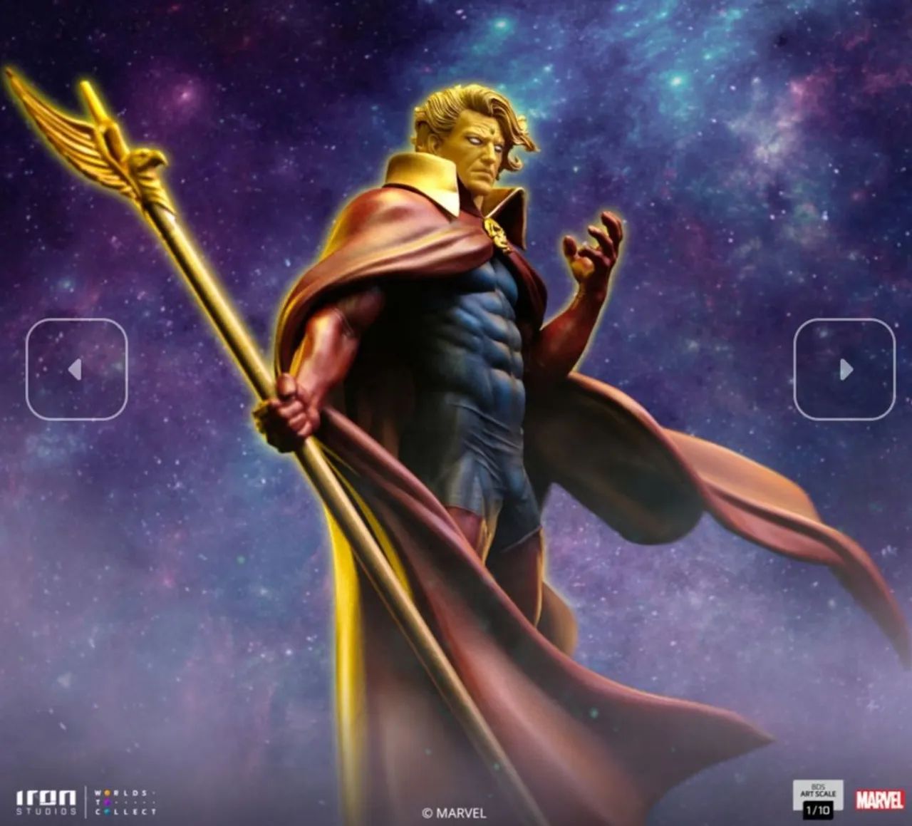 Adam Warlock Infinity Gauntlet Iron Studios - Foto 2