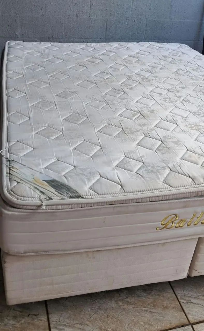 Cama Queen - Faço Entrega  - Foto 4