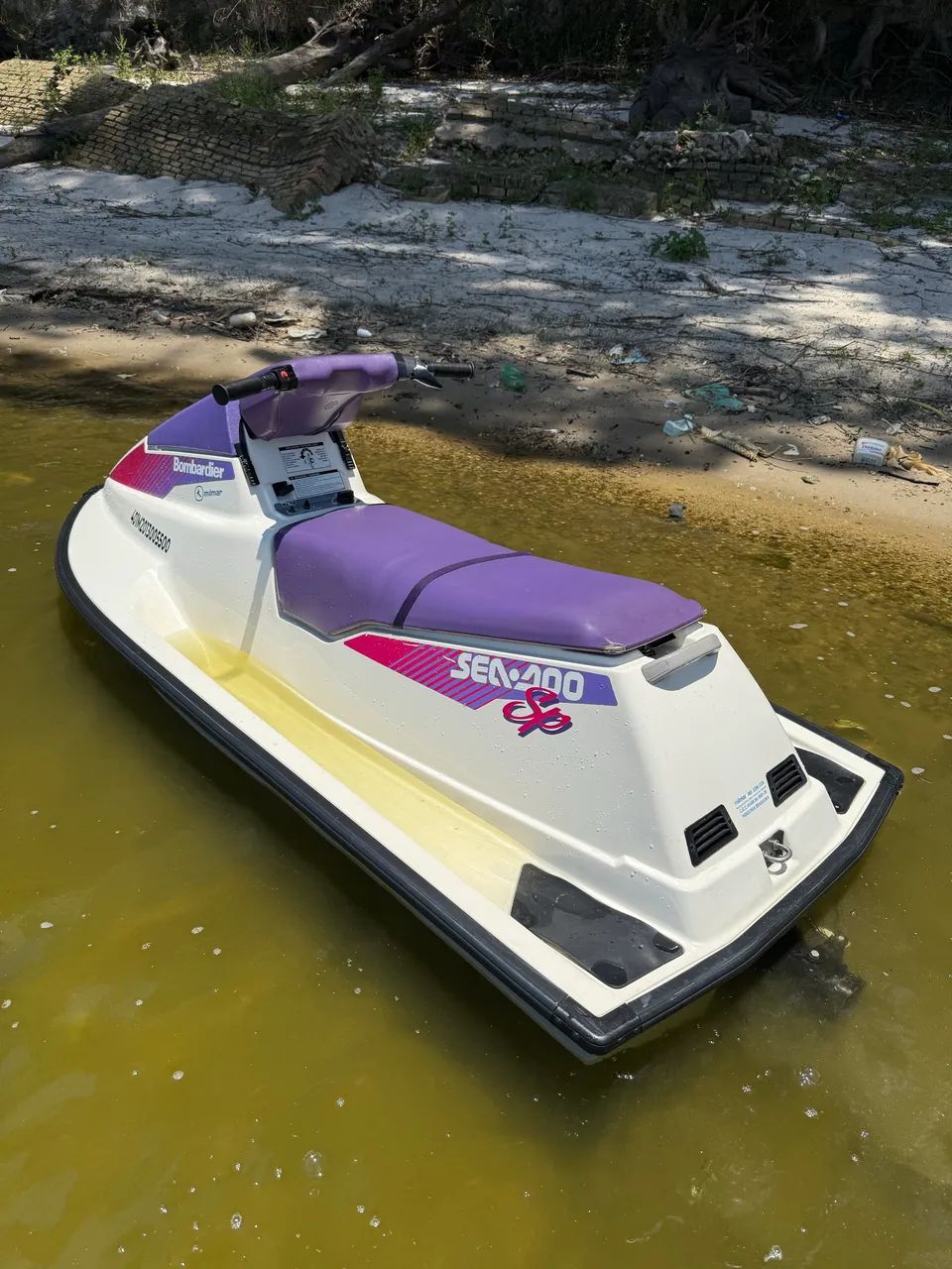 Borracha Porta Trecos Seadoo SP 580 91/92 - Foto 4
