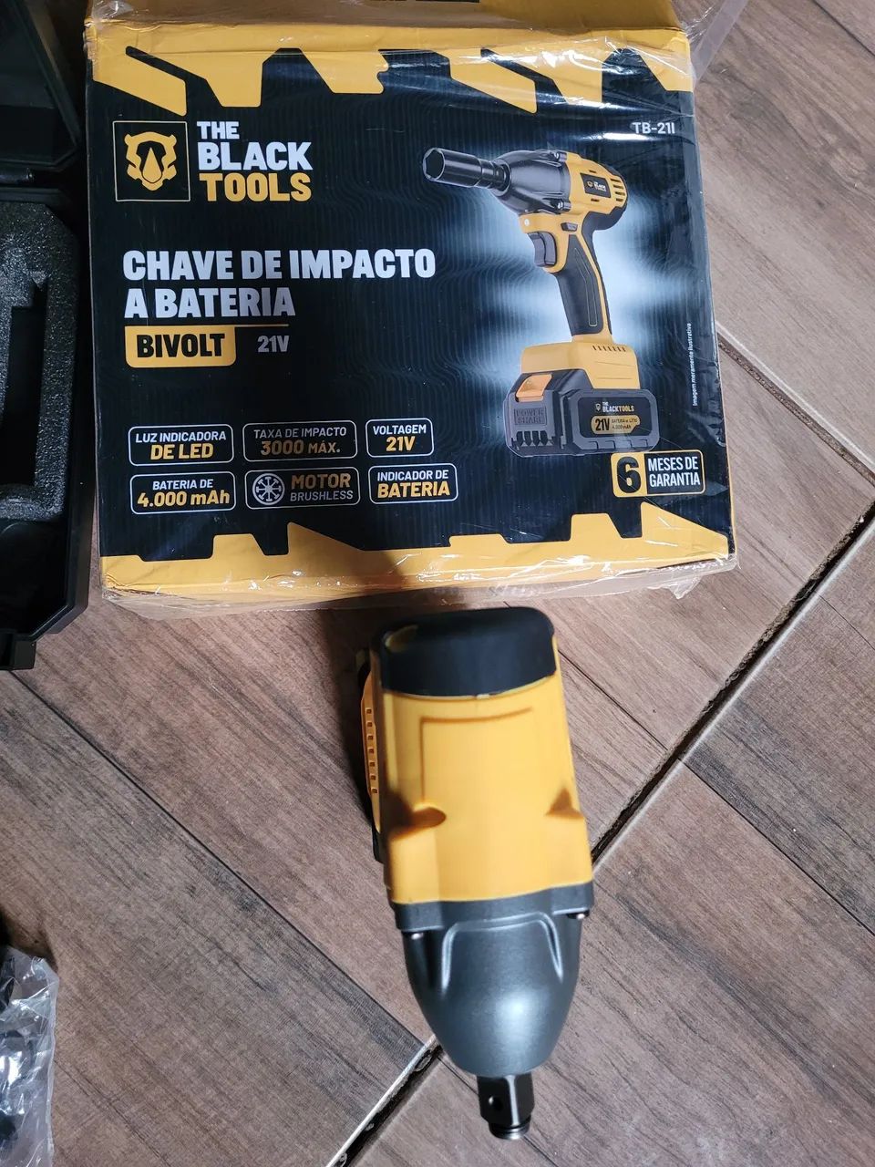 chave de impacto the black tools nova na caixa - Foto 2