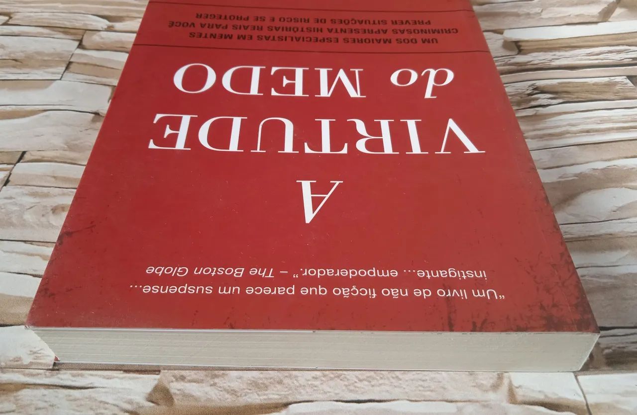 A Virtude do Medo, de Gavin de Becker. Editora Sextante. - Foto 3