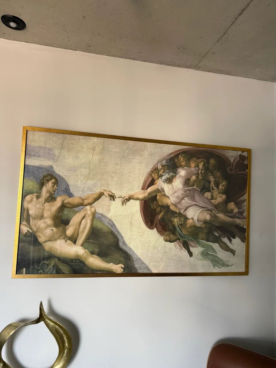 Quadro A Criação de Adão
