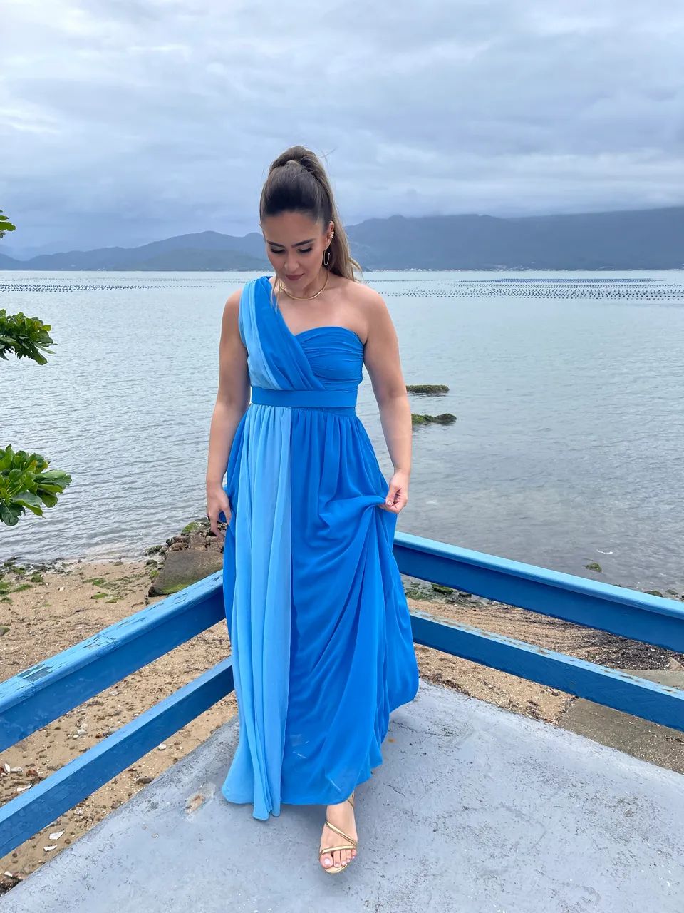 Vestido longo de festa  - Foto 4