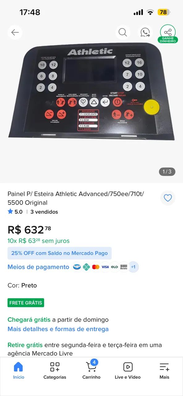 Painel athletic - Foto 3
