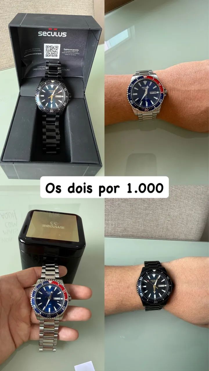 Relógio seculus automático  - Foto 2