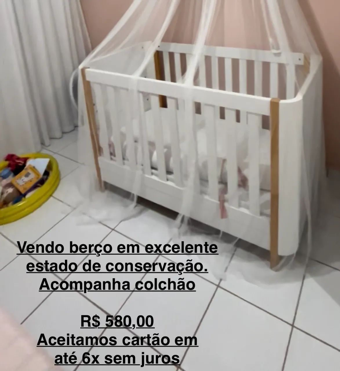 Vendo berço 