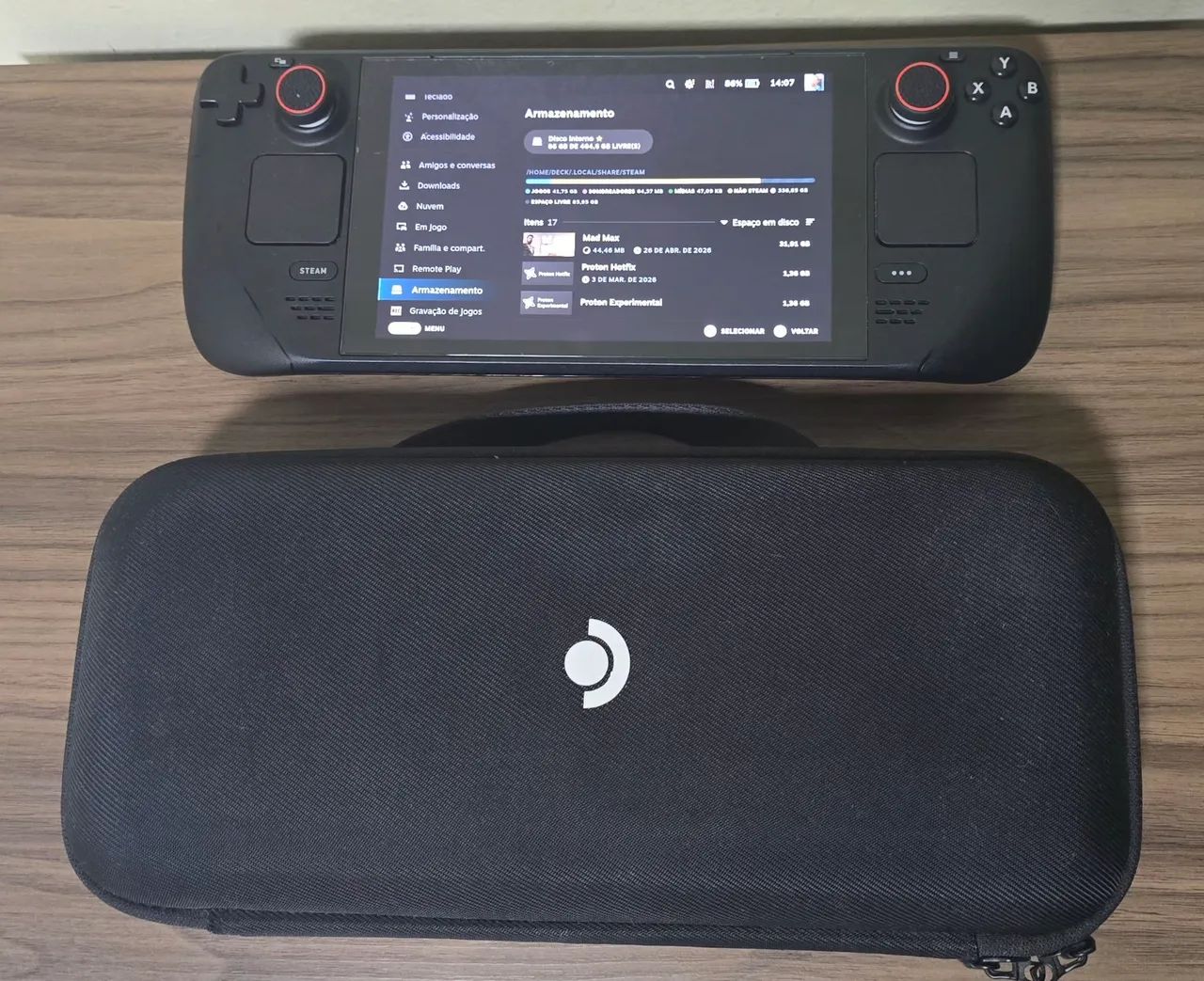 Steam Deck LCD 512gb - Consoles de Vídeo Game - Setor Sul (Gama