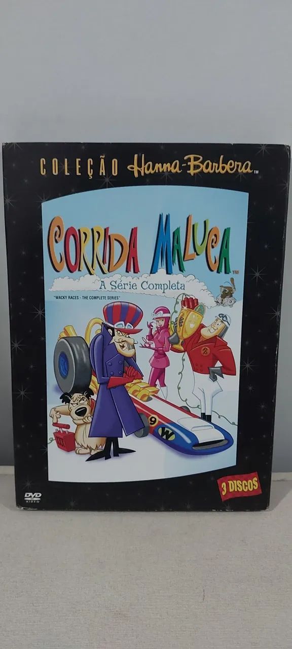 Box DVD Corrida Maluca - Desenho Clássico Hanna Barbera - Original