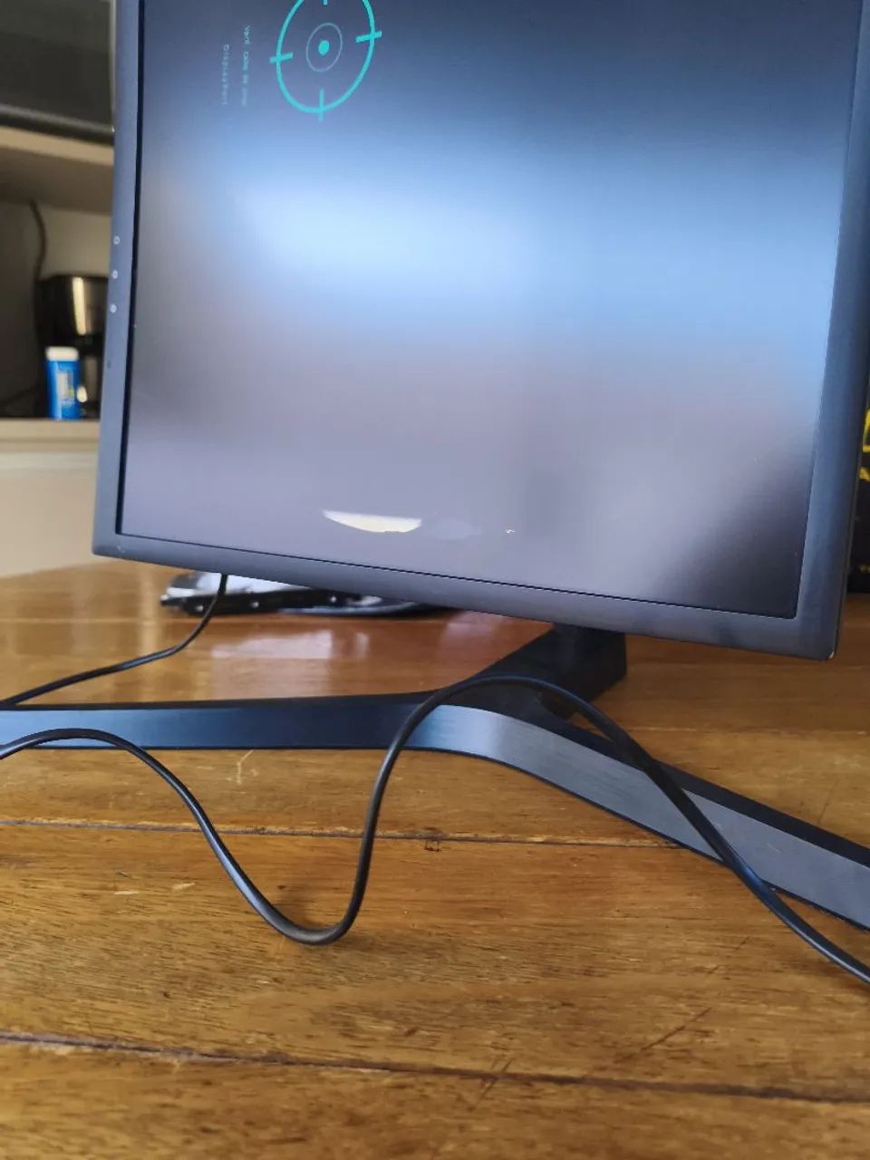 Monitor Gamer Samsung Curvo 24" C24FG73FK 144Hz - Funcionando com mancha no painel - Foto 3