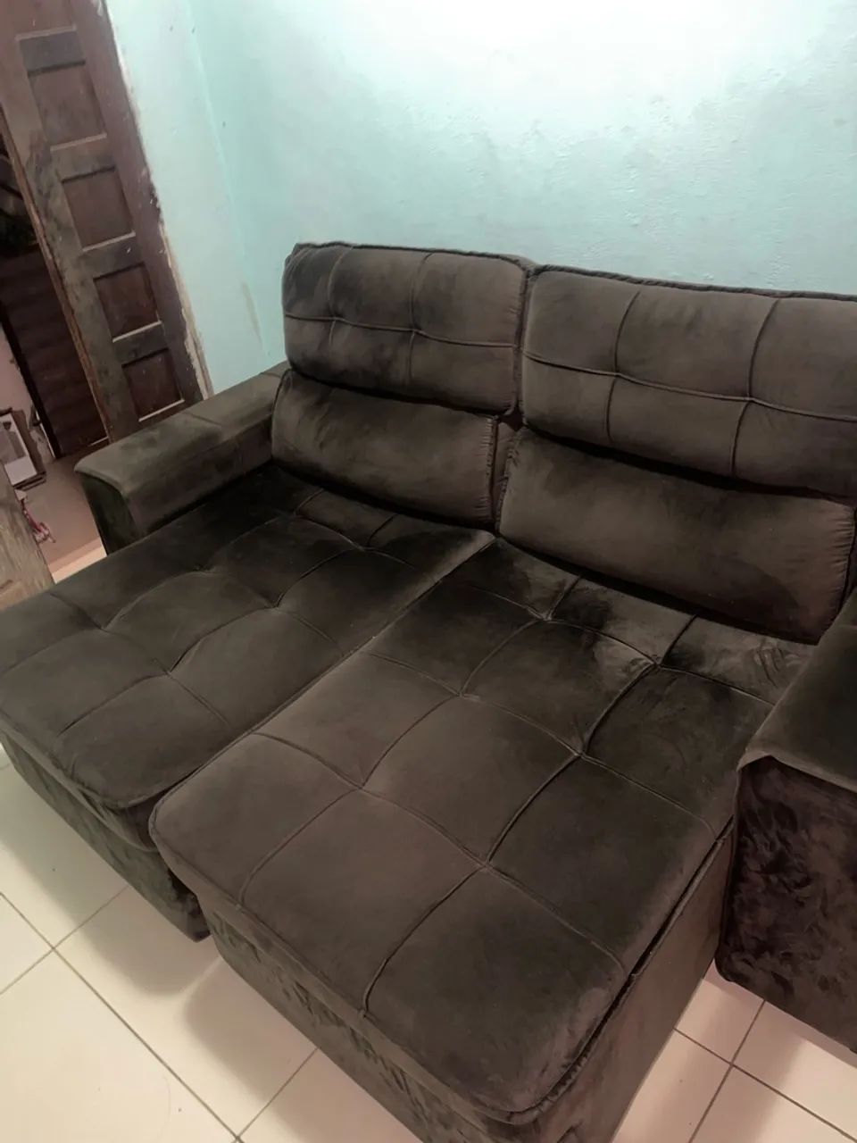 Vende se sofá reclinável  - Foto 4