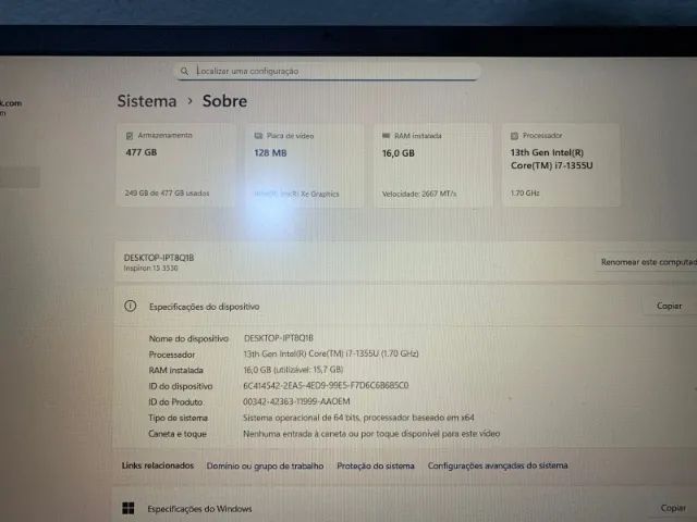 Notebook Dell inspiron 15 - Foto 4