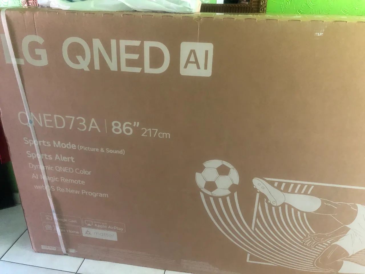  Tv 86 polegadas LG QNED AI  