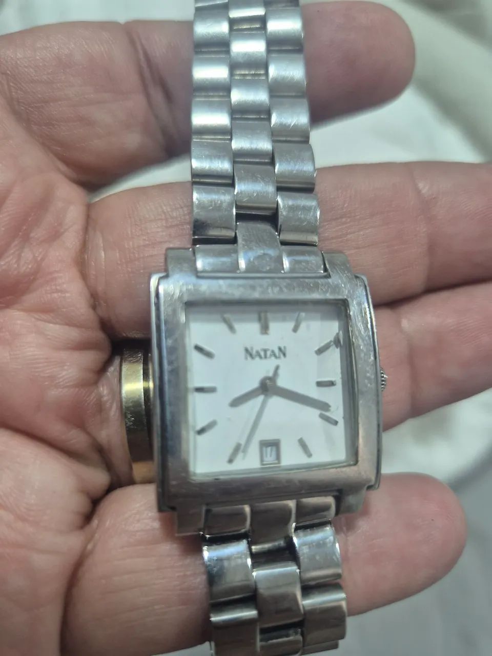 Relógio NATAN TANK  À QUARTZ  SUÍÇO  -   ÓTIMO ESTADO - Foto 2