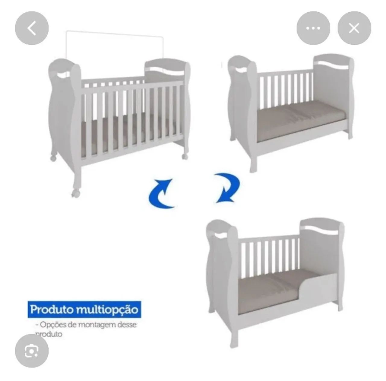 Berço infantil  - Foto 4