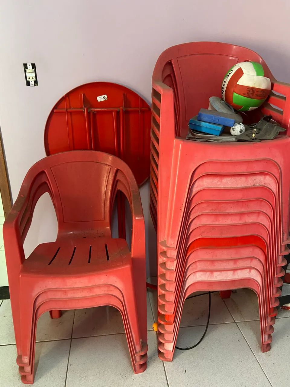Cadeiras Plástico 