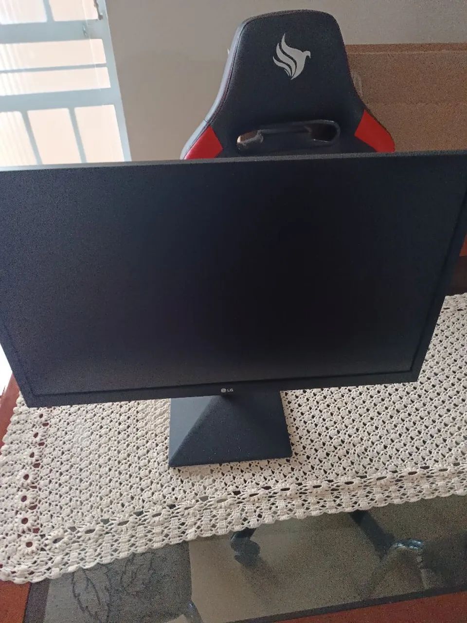 Monitor gamer LG 24 polegadas modelo 24mk430h-b semi-novo 