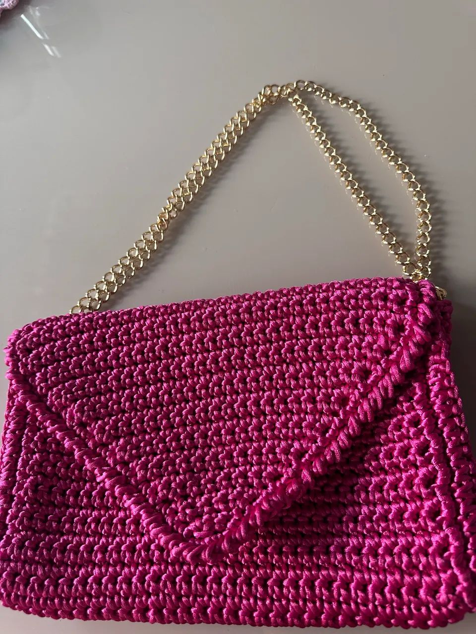 BOLSA  AREZZO ORIGINAL E BOLSA CROCHÊ - Foto 4