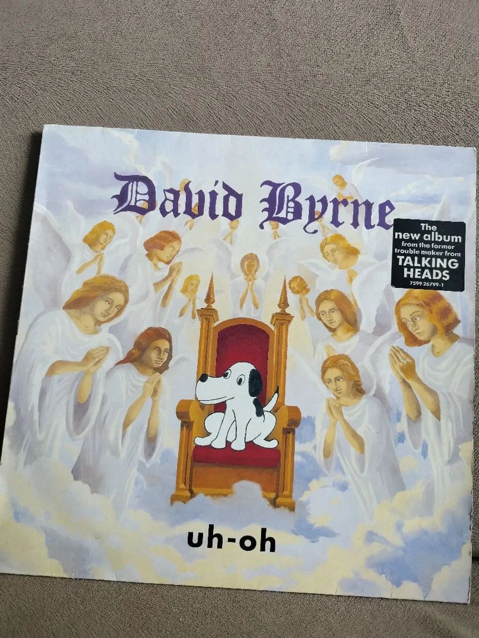 LP Vinil David Byrne - Uh-Oh 1992 - Importado 