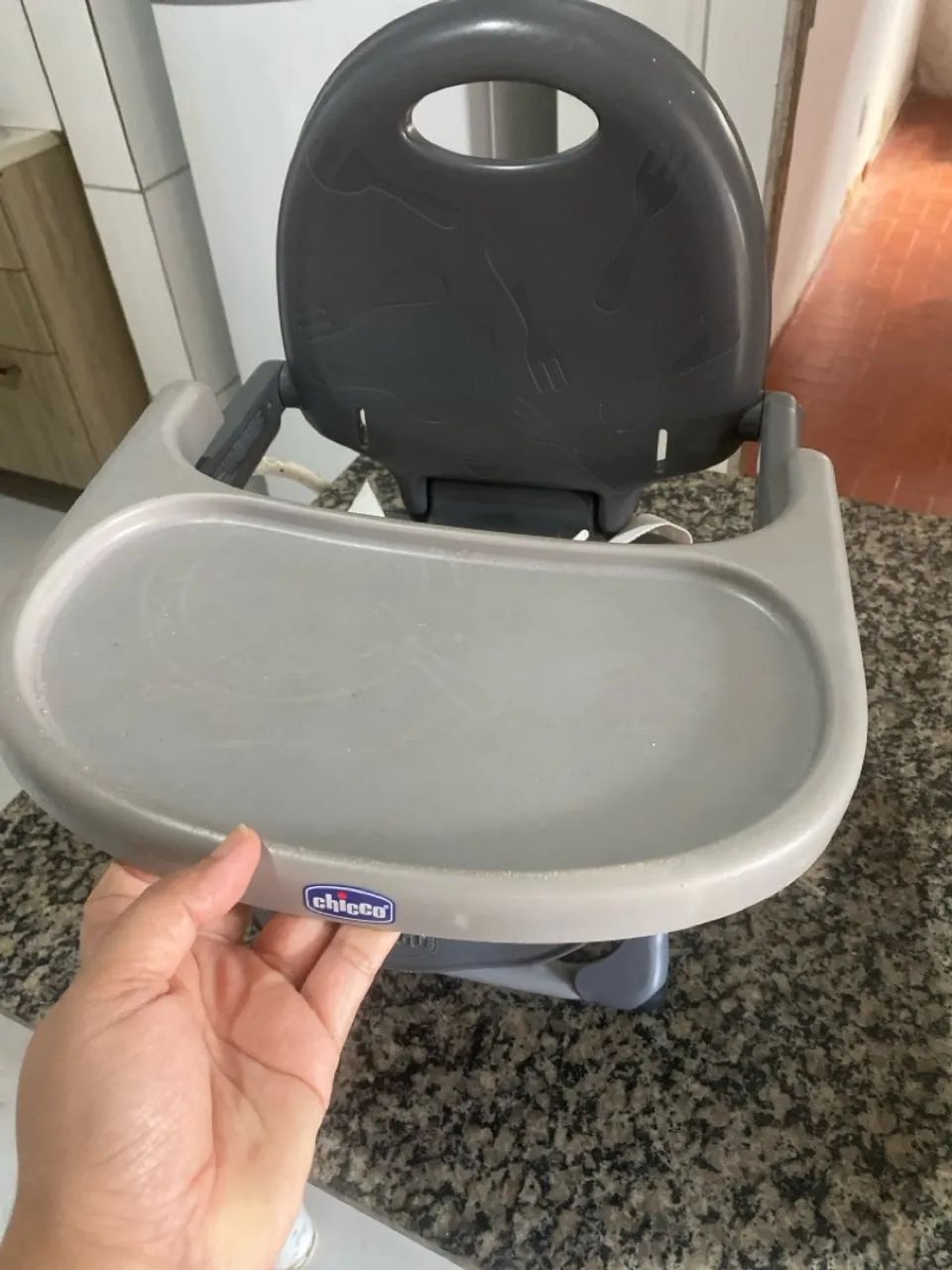 Cadeira para alimentação de bebê