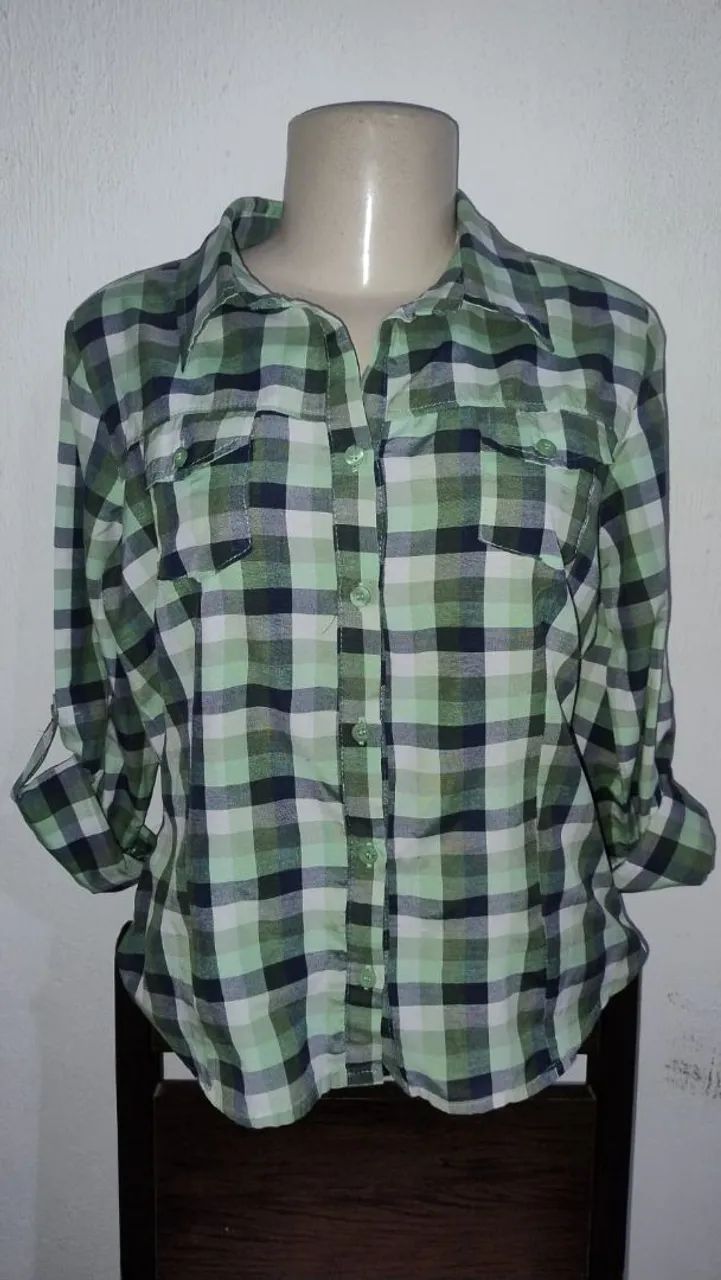 Blusa feminina P da BLUESTEEL - 100% algodão  - Foto 4