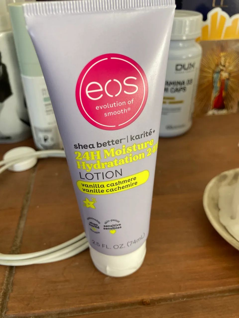 Hidratante corporal eos Vanilla Cashmere 74 ml 