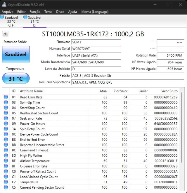 HD de 1TB   para notebook, ps4 xbox etc - Foto 2