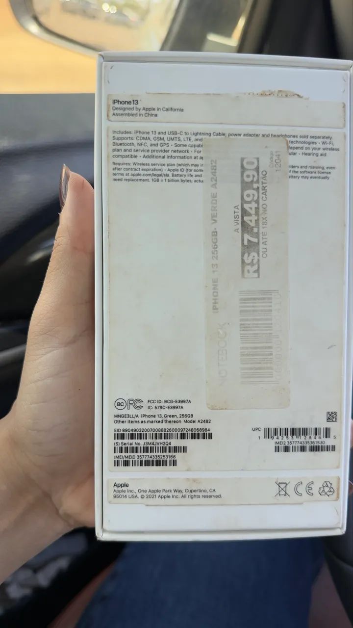 Celular iphone 13  256GB - Foto 2