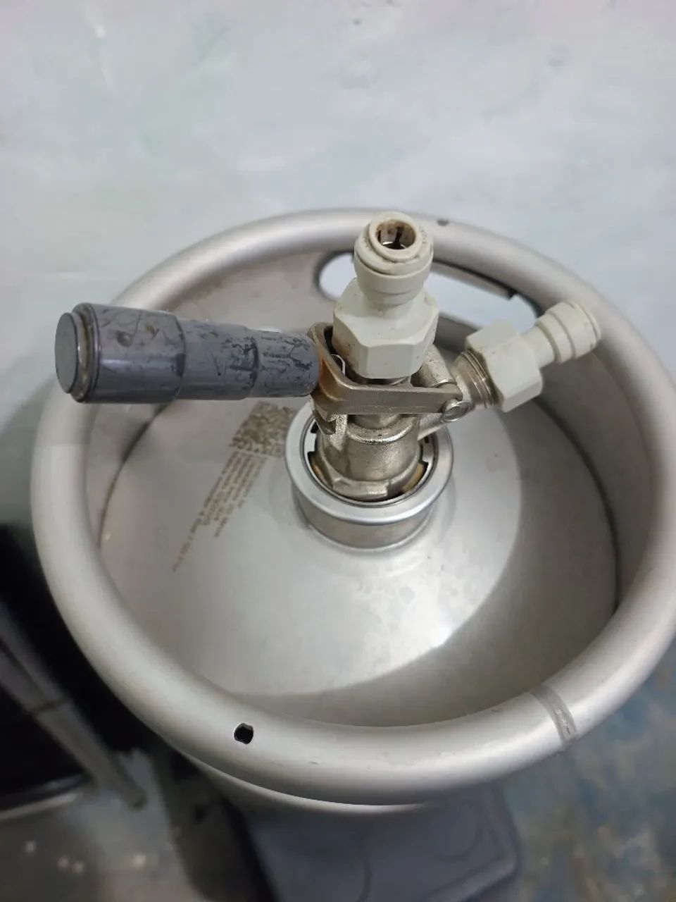 BARRIL 20L SLIM + EXTRATORA + CHAVE