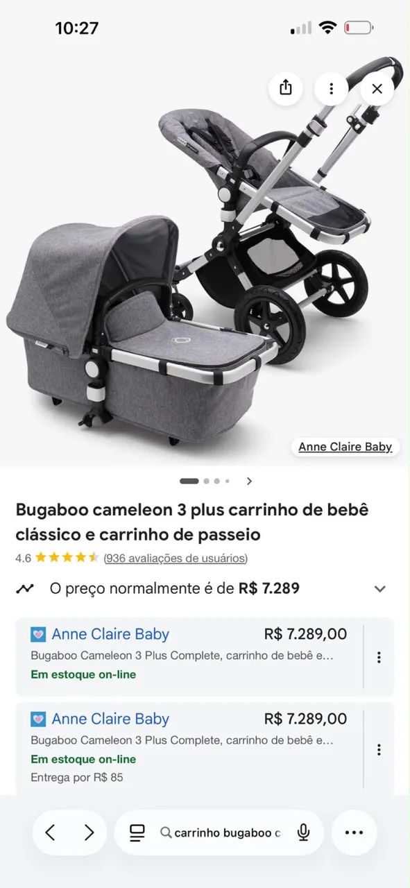 Carrinho de bebê Bugaboo - Foto 4