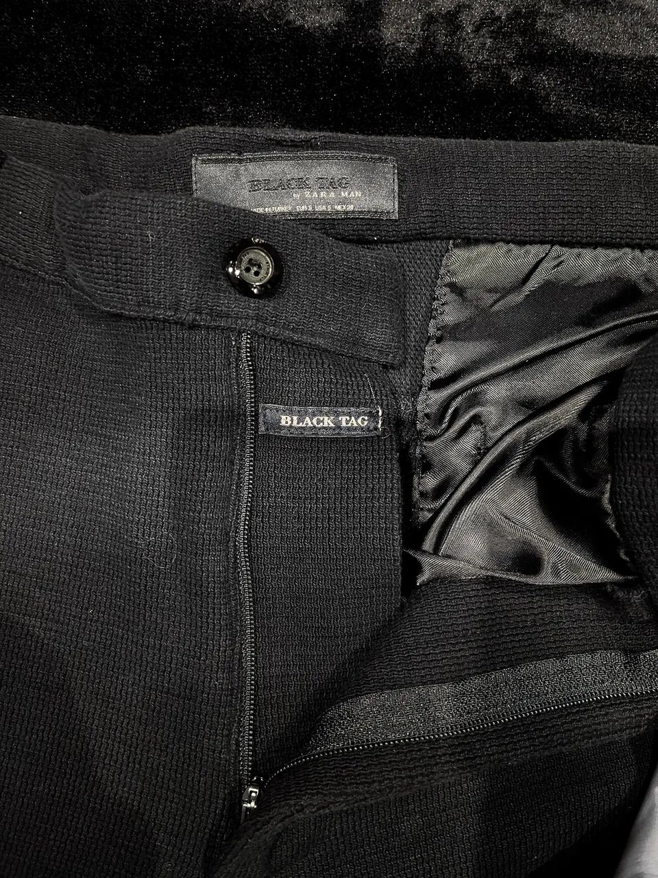 Calça Social Preta Zara