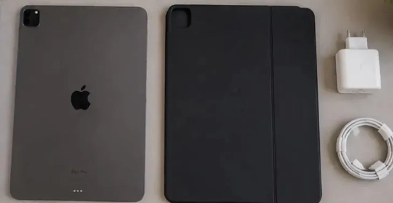 Apple iPad Pro 6a -12,9 / 512gb 8gb 5g Cinza (Usado) - Foto 3