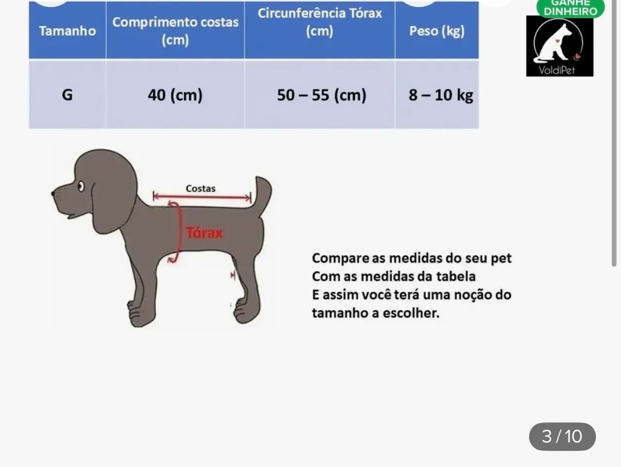 Canguru para cachorro