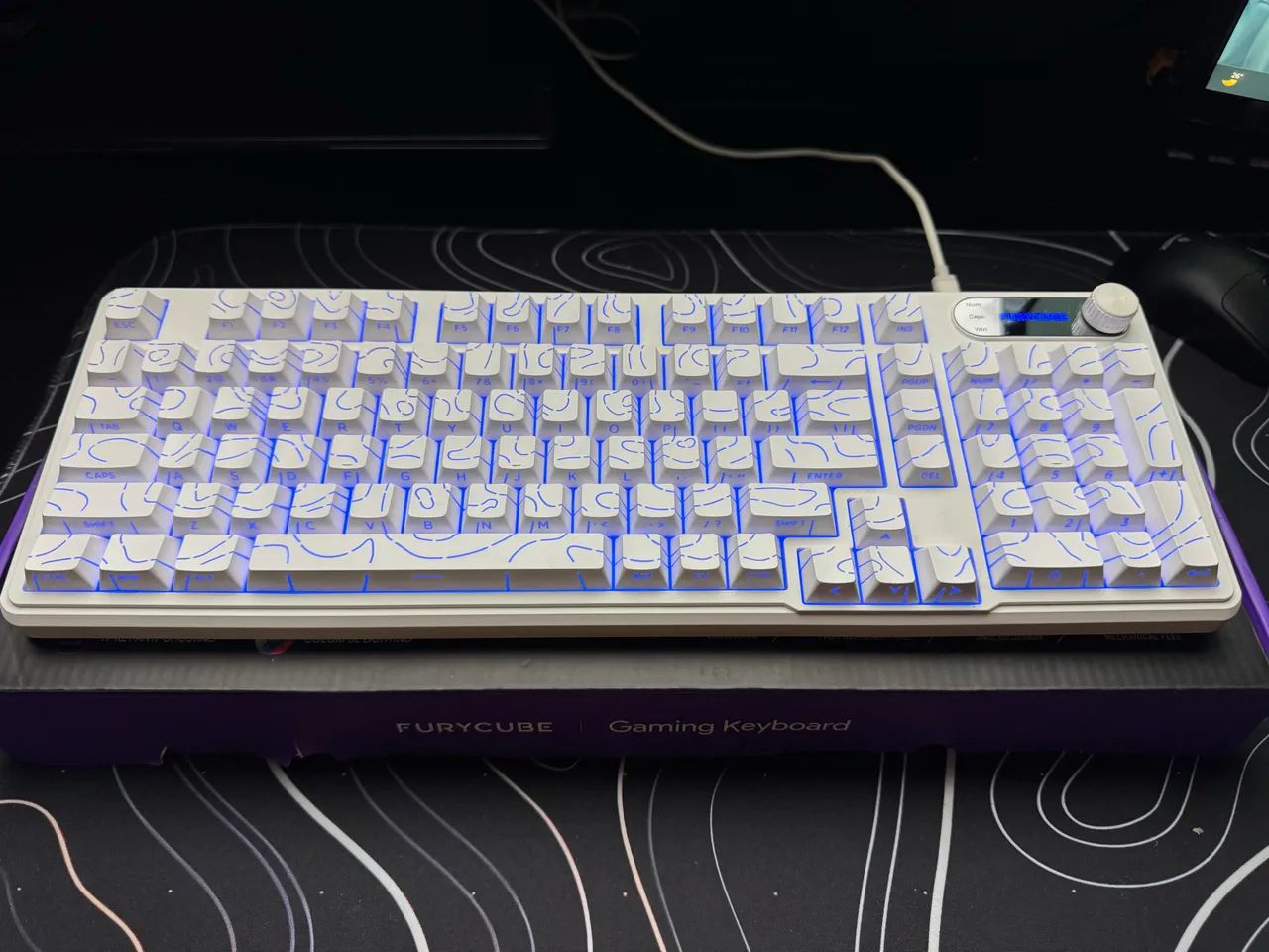 Teclado Gamer FURYCUBE RGB