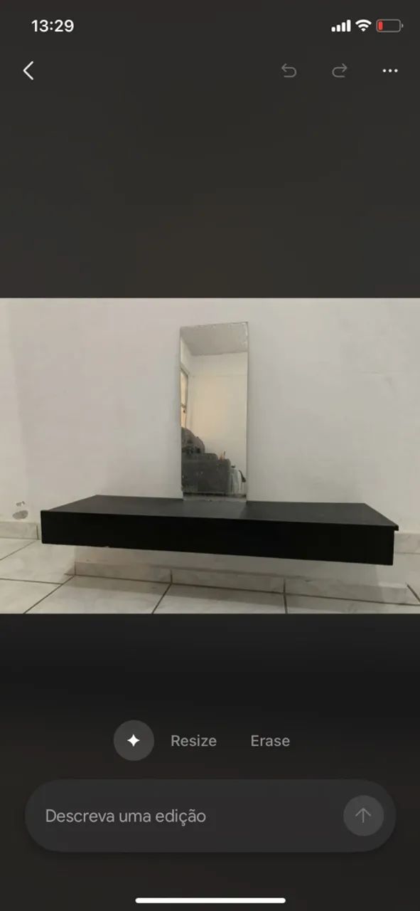 Penteadeira com espelho 